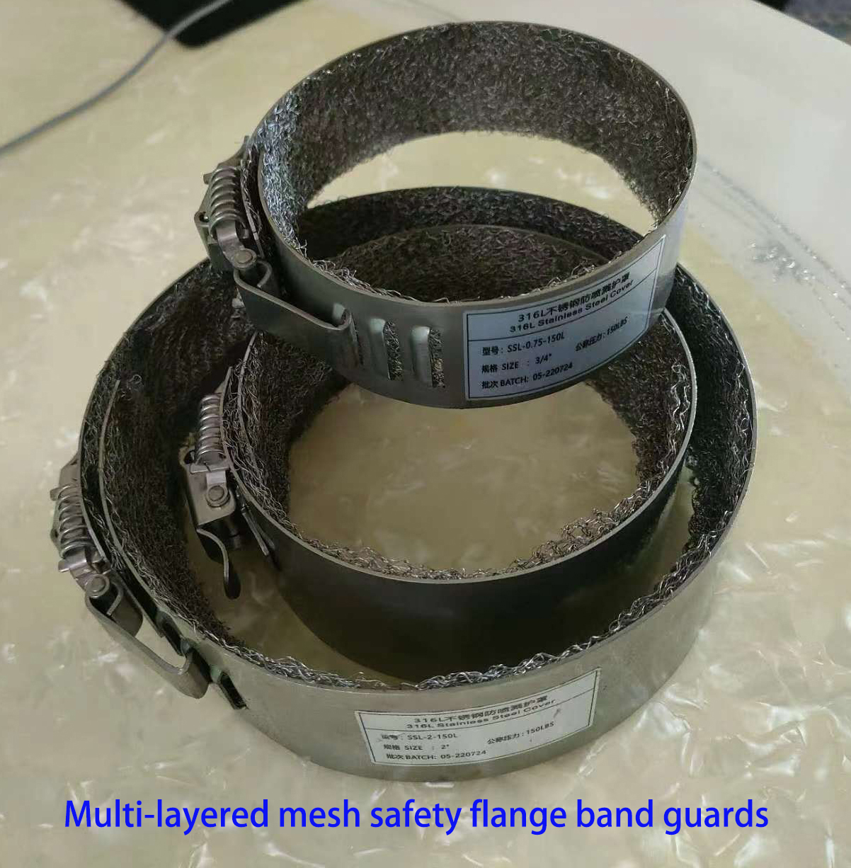 What is different flange band protectors