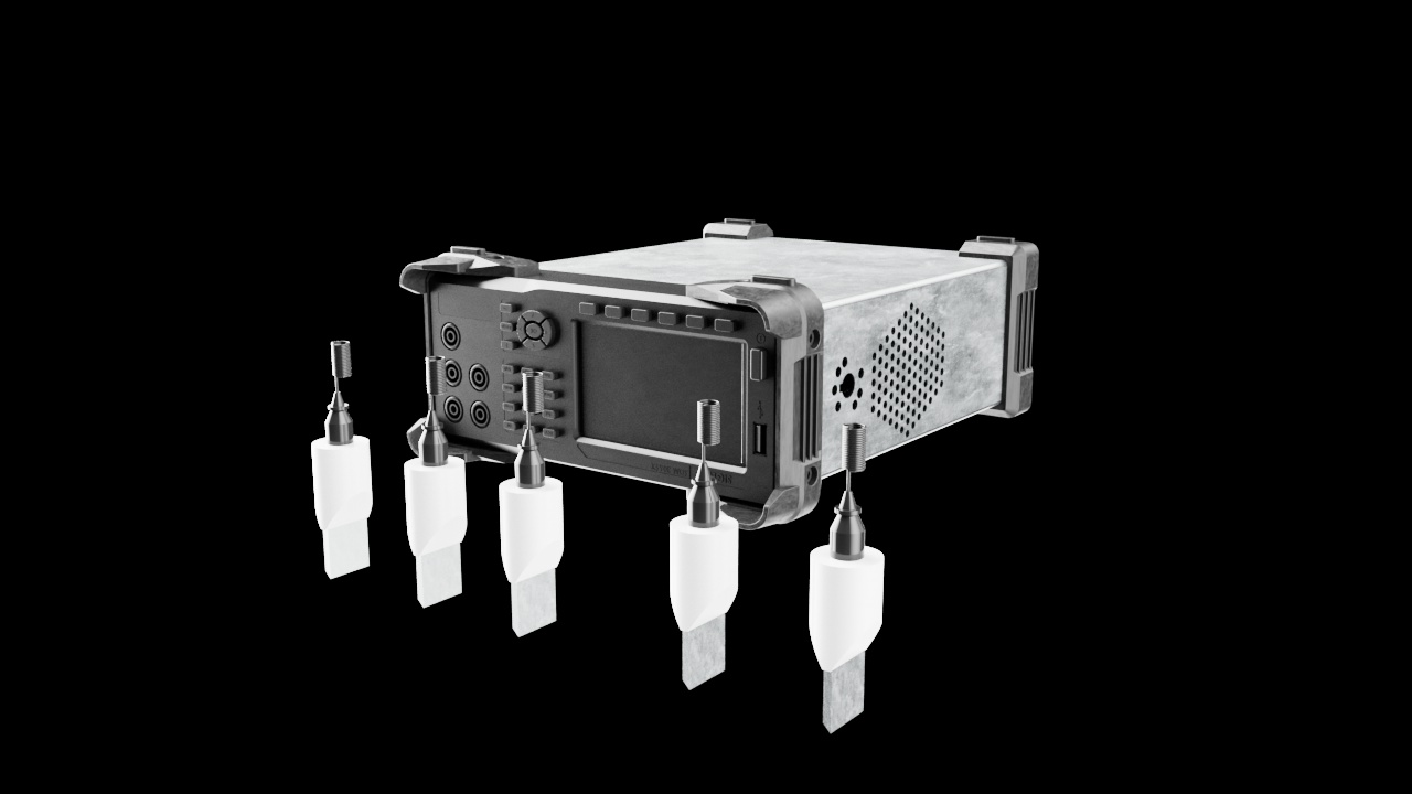 Under insulation ER temperature and humidity detection and VCI blowing dryers system