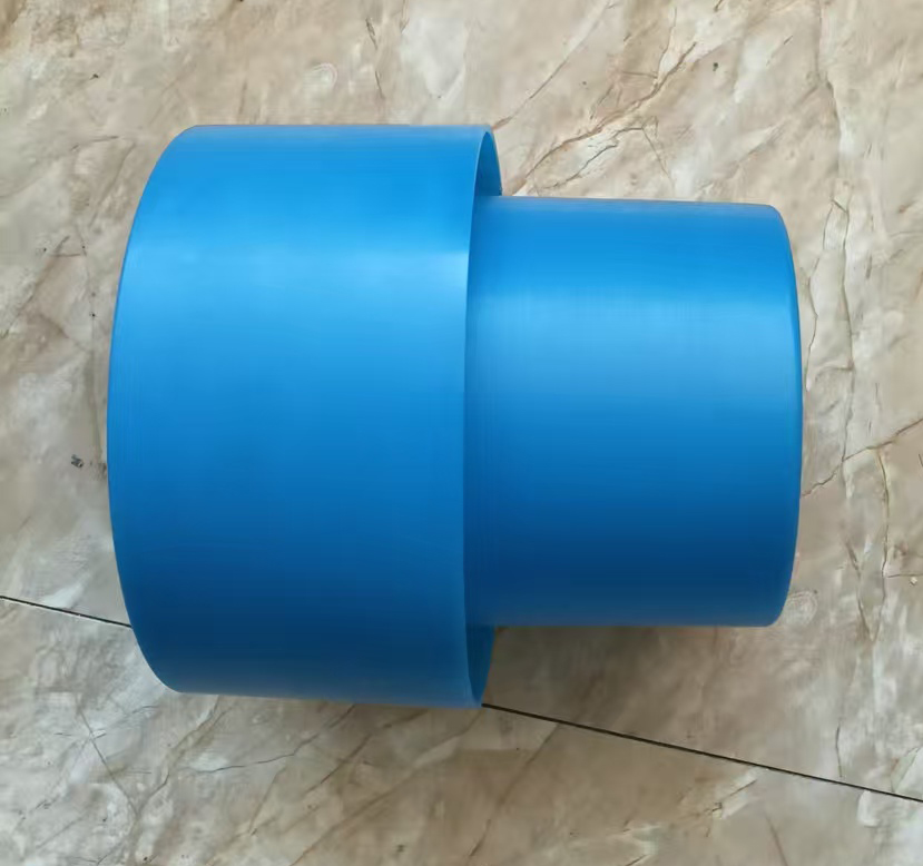 Recessed pipe caps for pipe ends